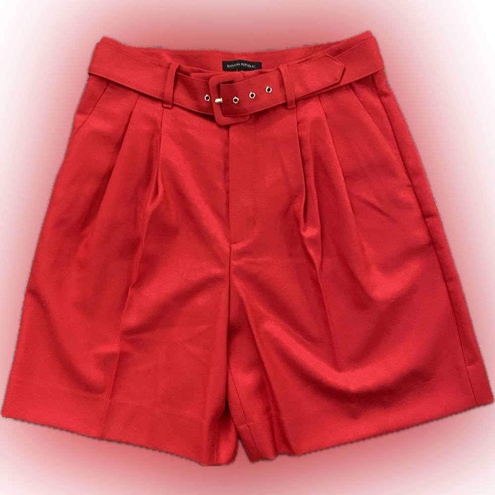 Banana Republic Italian Wool High Rise Bermuda
Shorts - Size 10 - NWOT